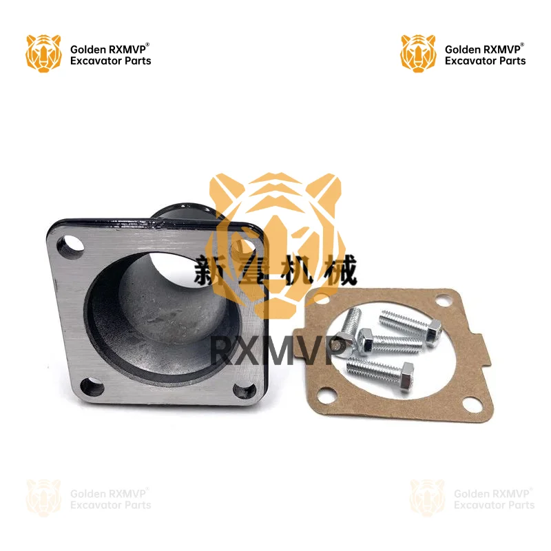 For Doosan Daewoo Hyundai 60 Lovol 85 Sany 75 Yanmar 4tnv94/98 Engine Thermostat Cover Excavator Accessories