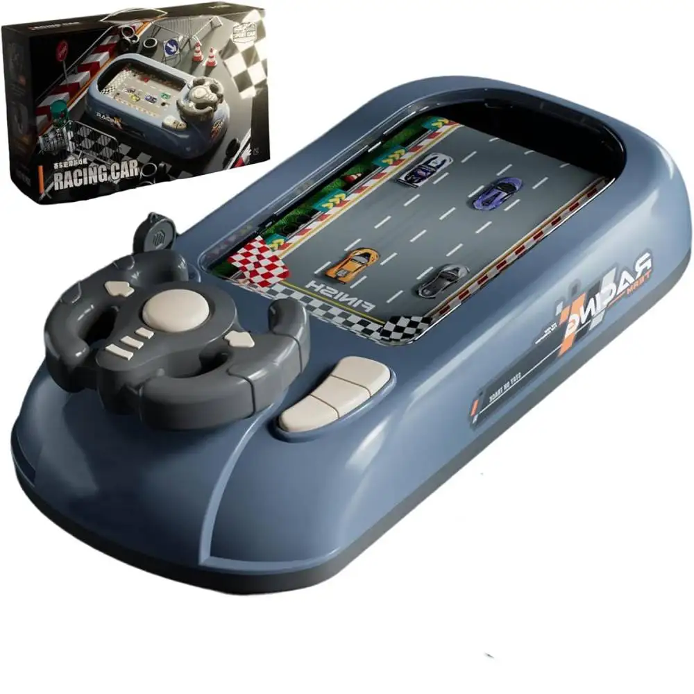 

Steering Wheel Toys with Music and Vehicle Sound Effects Interactive Simulation Racing Toy Car Racing Adventure Toy for Boys 4-6