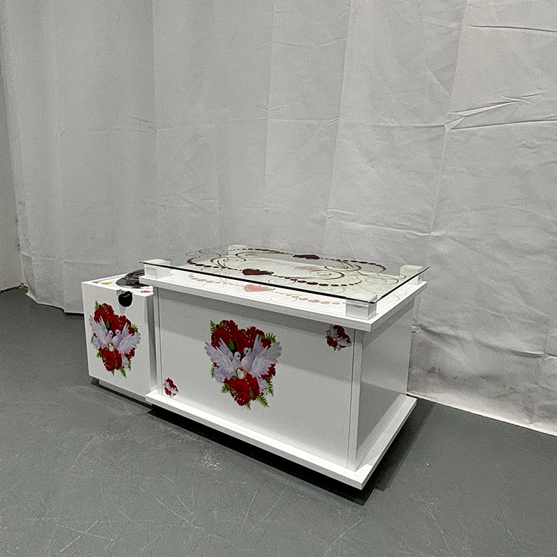 Keway Custom Coffee Table Set, Traditional Ethiopian Eritrean Style, High Gloss Painting