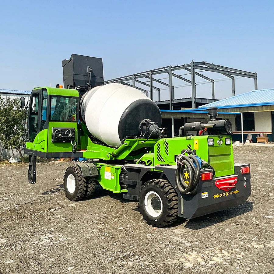 On Sale 1.8m3 CE ISO 4X4 Small - Concrete Mixer Small recension och pris