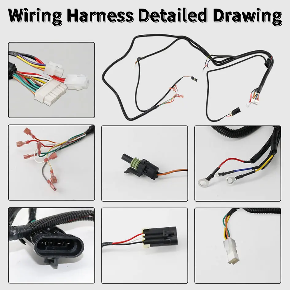 625805 For EZGO TXT48 2010-2013 E-Z-GO Forward Reverse on Dash Main Wiring Harness Electrical Golf Cart 2010 2011 2012 2013