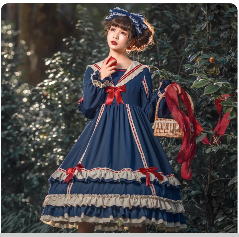 

Miss Betty Lolita Original Genuine OP Long Sleeve Dress