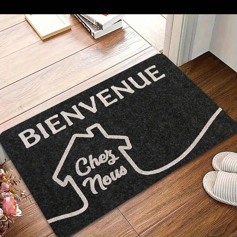 Classic Chopper Motorcycle Bath Mat Industrial Rustic Brick Background Illusion Pattern Anti Slip Decor Rug for Garage Entrance
