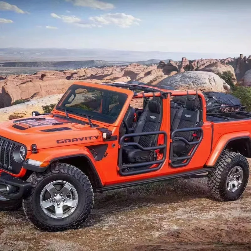 Suitable for 2018+ Jeep Wrangler JL Front & Rear Tubular Half Doors Factory Direct Sale