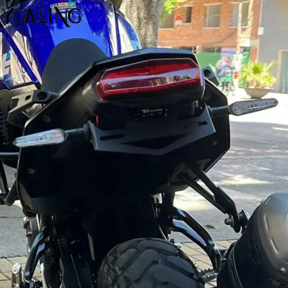 

For Yamaha Tenere 700 Rally XT700Z 2019 2020 2021 2022 2023 2024 Rear Tail Tidy Kit License Plate Holder Bracket Tenere700 2025