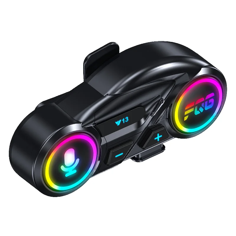 

For Y13 PRO 500M for Intercom Headset for 2 Riders with Music Sharing ABS Plastic