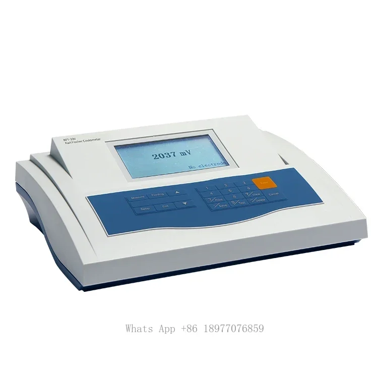 Mesulab Lab Micro Volumetric Potentiometric Karl Fisher Fischer Titrator Coulometer Moisture Analyze Machine Test Instrument