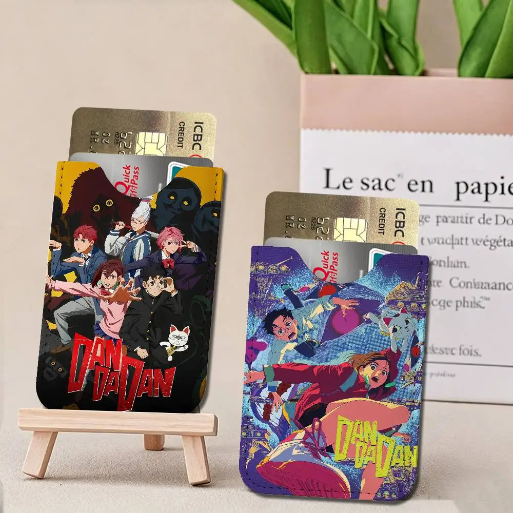 Classic A-Anime Dandadan Sixth Light and thin mini bag small and portable bus card protective leather case for men and women