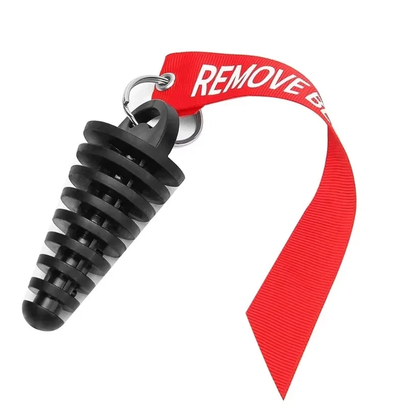 

1 Pcs Motorcycle Exhaust Pipe Plug Muffler Wash Plug Pipe Protector Motocross Tailpipe Plug Move Blow-Down Exhaust Tip