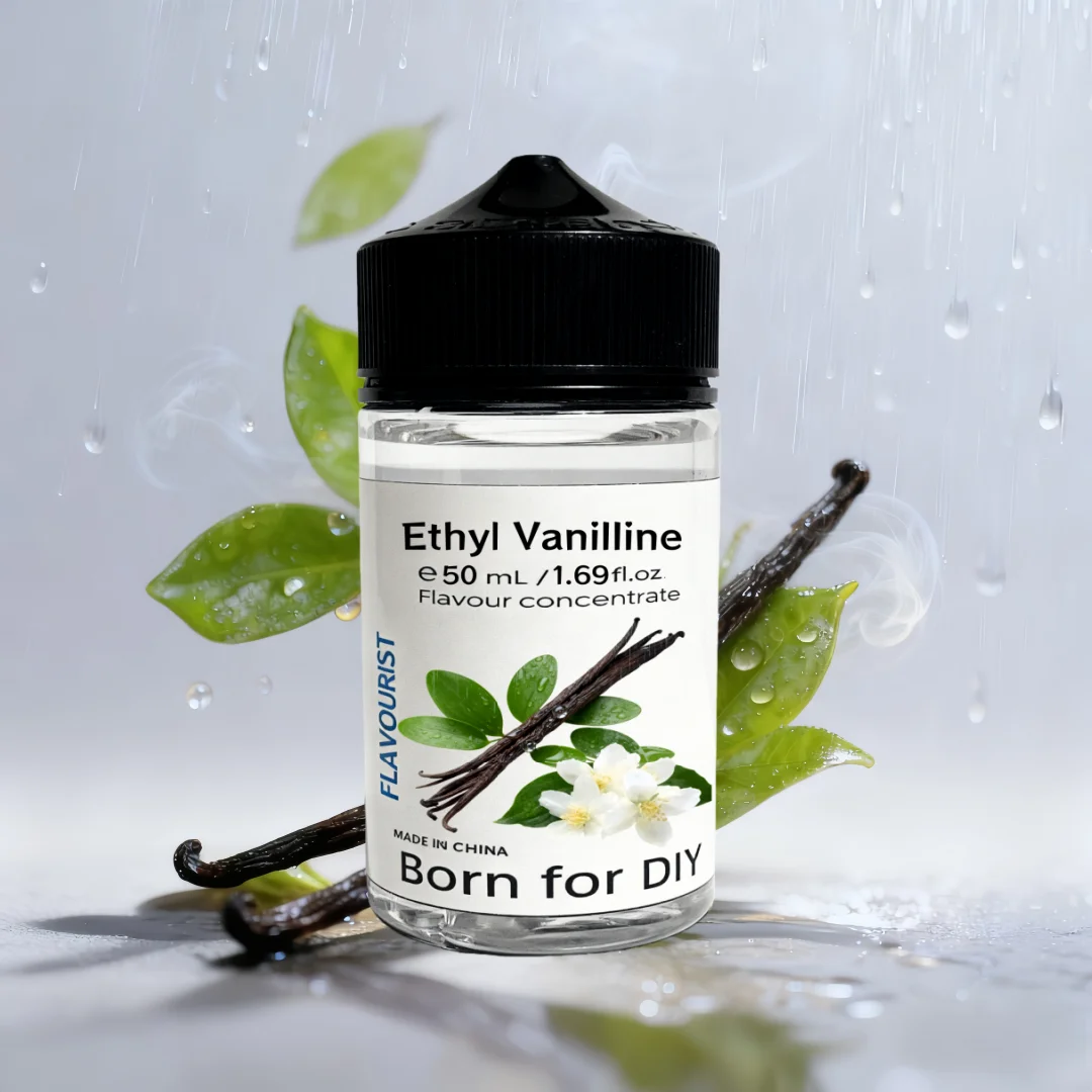 FLAVOURIST Ethyl vanilline aroma flavor Water solubility flavoring Concentrate vanilla flavored essence oil liquid