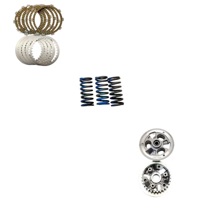 For CFMOTO 450MT CF400-8 450 MT Engine Parts Paper-Based Clutch Friction Plates Steel Plates Disc Kits Clutch Assembly