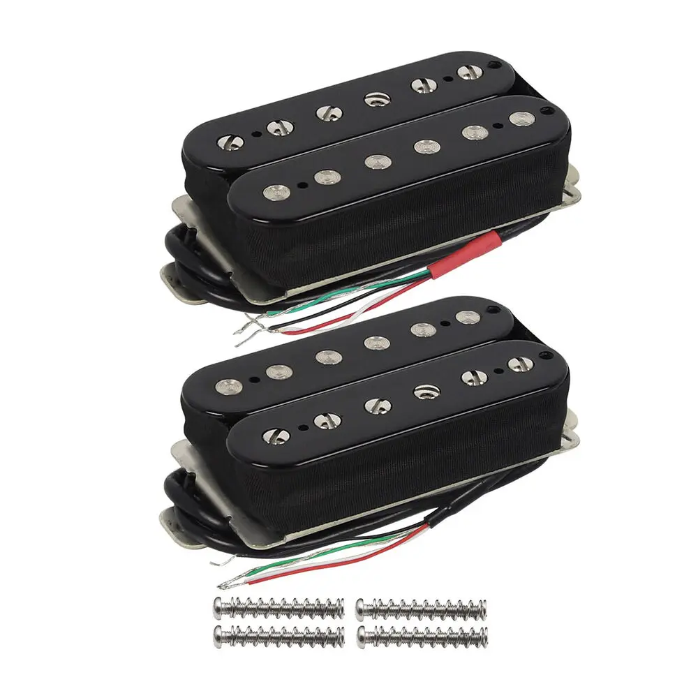 

Guitar Humbucker Pickups Alnico 2 Double Coil Neck/Bridge/Set Black