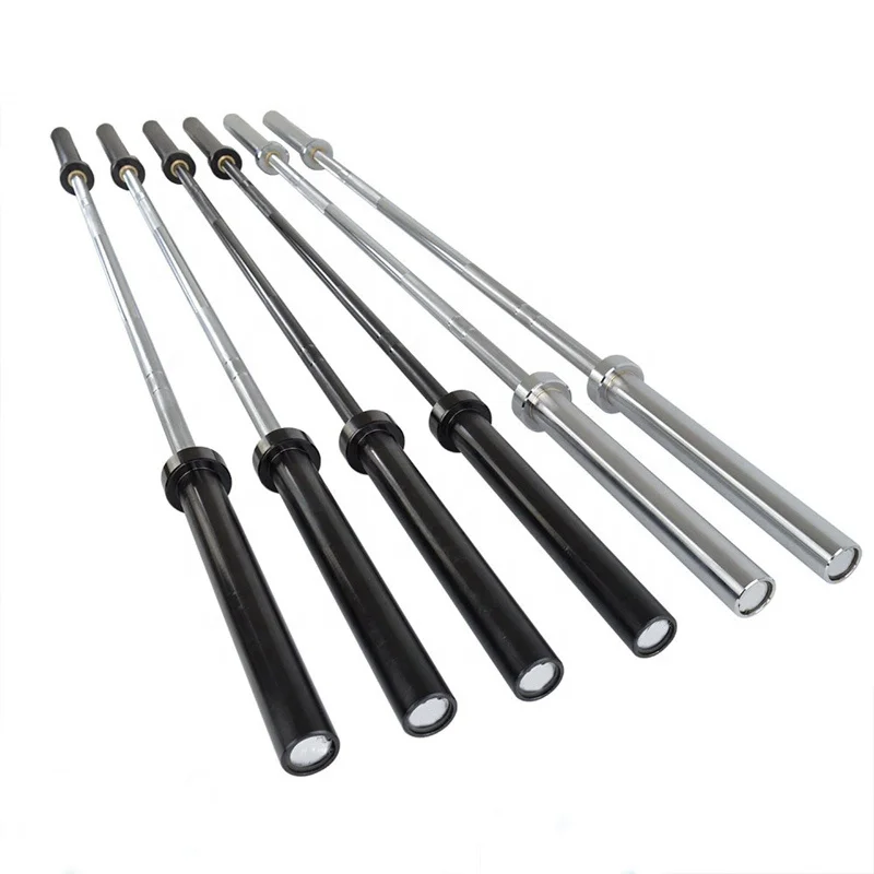 20kg Competition Long Lat Hard Chrome Commercial Exercise 45LB Weight OB Weightlifting Gym 20 kg 1500 LBS Barbell Bar