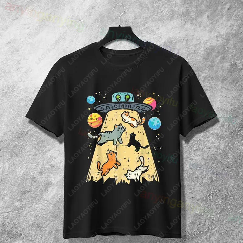 Funny Alien Engineering Club UFO Welding Graphic T-shirt Casual Humor Style Short Sleeve 100% Cotton Tshirt Perfect for Adults