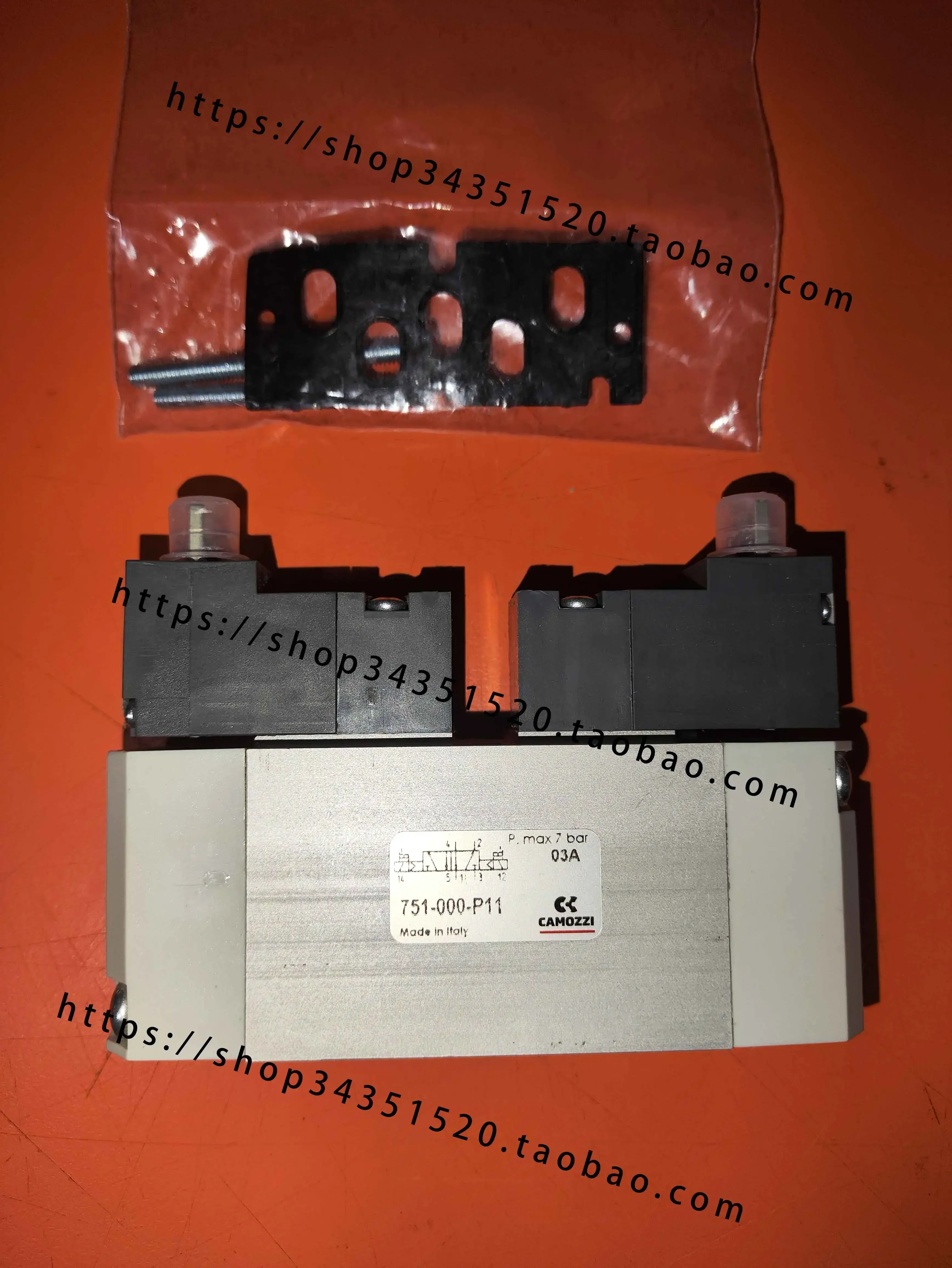 

2025.4Customized Camozzi Solenoid Valve 751-000-P11-15-W23;358-015-02 Camozzi