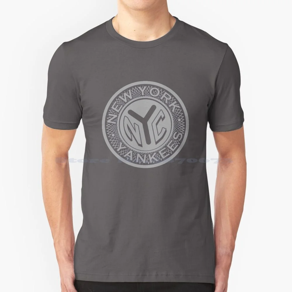 New York City-Yankee Token T Shirt 100% Cotton Tee New York City New York New York Token Empire State Brooklyn Bronx Queens