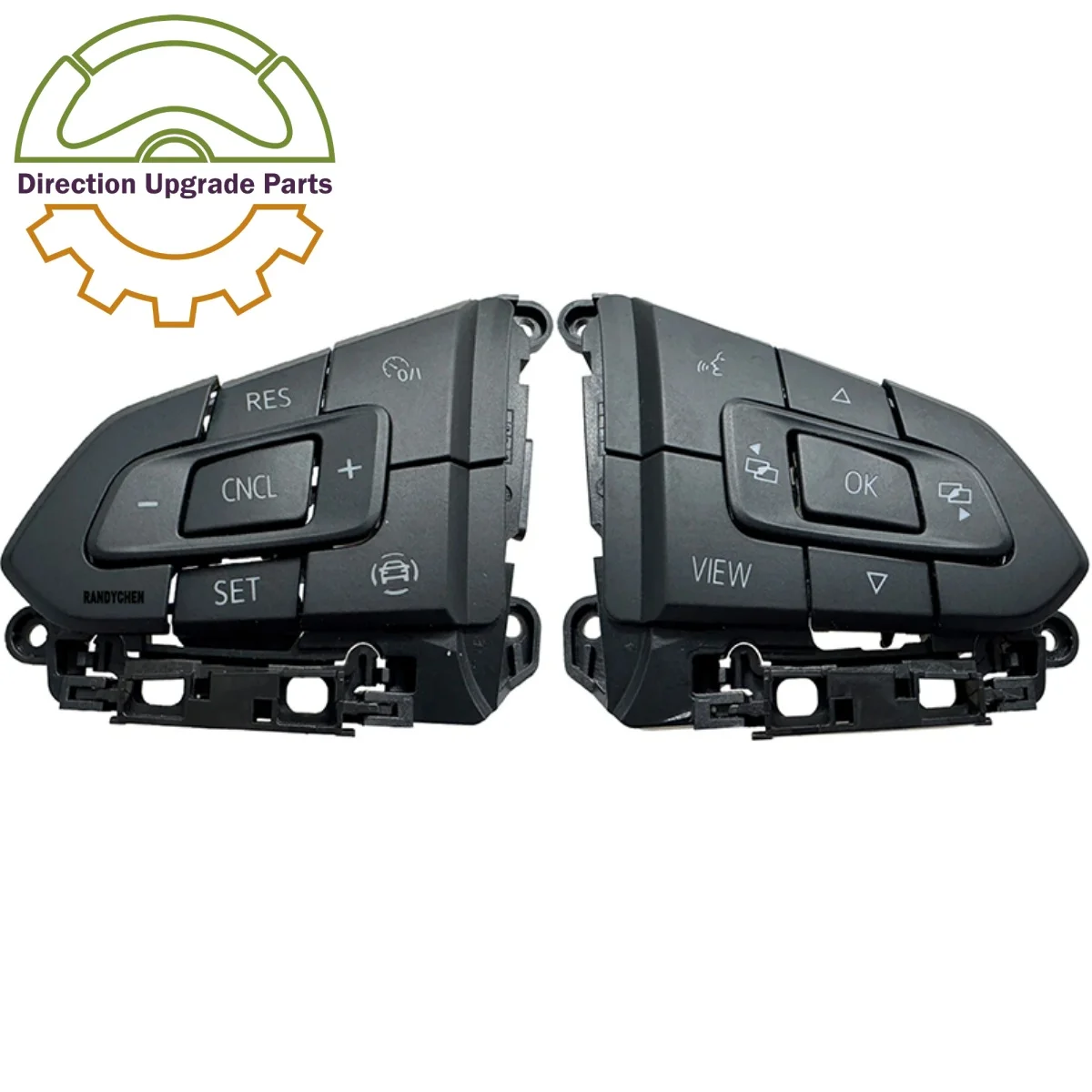 

Многофункциональная накладка на кнопки переключателей рулевого колеса для VW Golf 8 2020-2021, T-Cross, Tiguan, Passat B8, T-Roc 3G0959442A