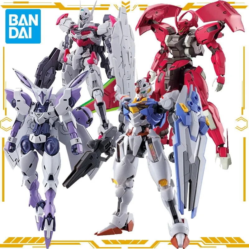 

Bandai Original Gundam The Witch From Mercury HG 1/144 Darilbalde Lfrith Beguir-Beu Assemble Toy for Boys Girls Gift Collectible