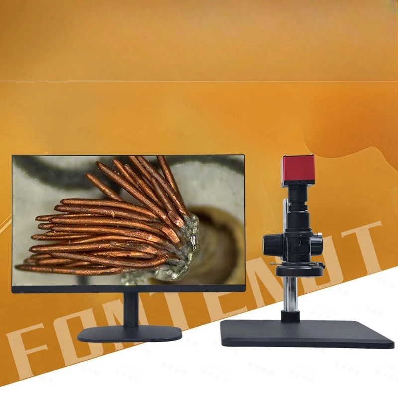 Measurable camera storage CCD electron microscope high definition HDMI image magnification digital microscope