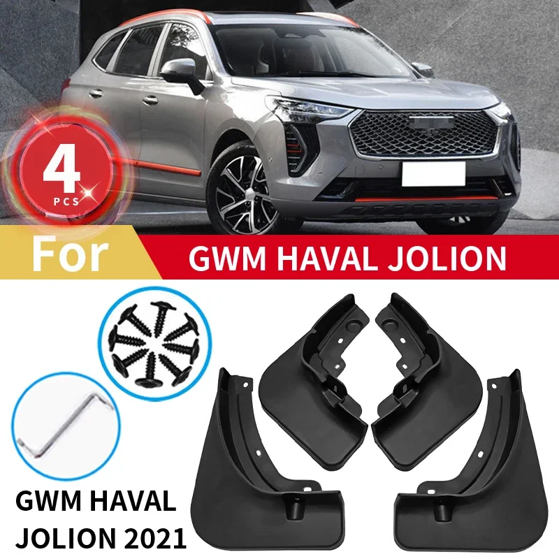 

For GWM Great Wall Haval jolyon Jolion 2021-2023 Mudguards Mud Flaps Front Rear Cover Splash Fender Mudflaps Car Accessories