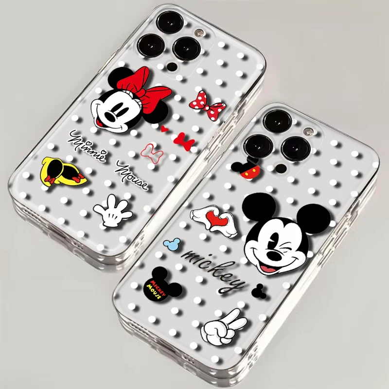 Mickey Mouse Soft Case for Tecno Spark 5 AIR 6 GO 7 7T 7P KF6 LD7 KE7 KE5 Pova 2 Camon 16 17P 17 CG7 CG8 BC1 POP 4