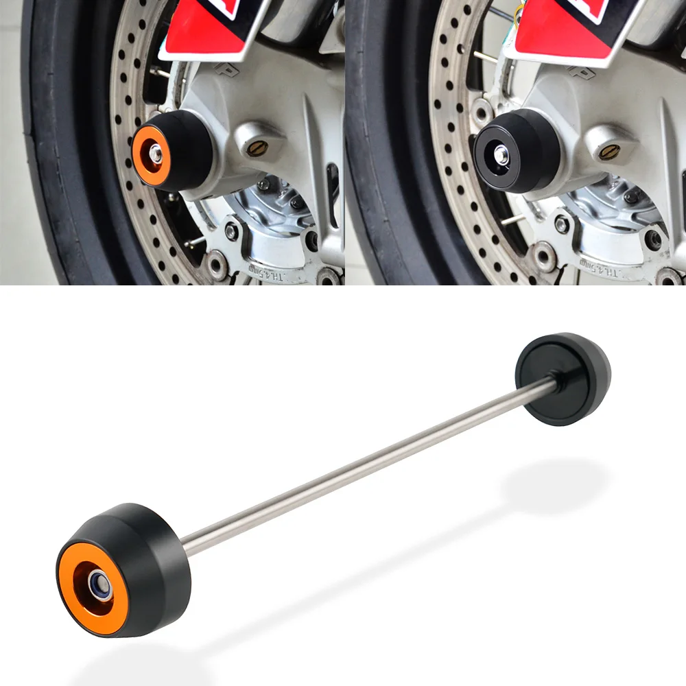 For KTM 1290 Super Duke GT /R 2013-2023 Front Axle Fork Wheel Slider Falling Protector For KTM 790 Duke 890 Duke R 2020-2023