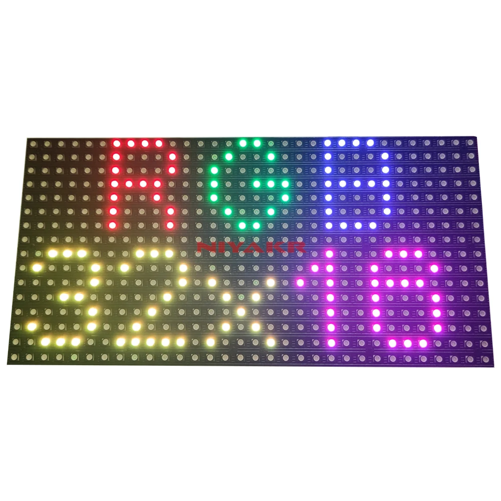 Indoor P6mm Medium 16x32 RGB LED matrix panel