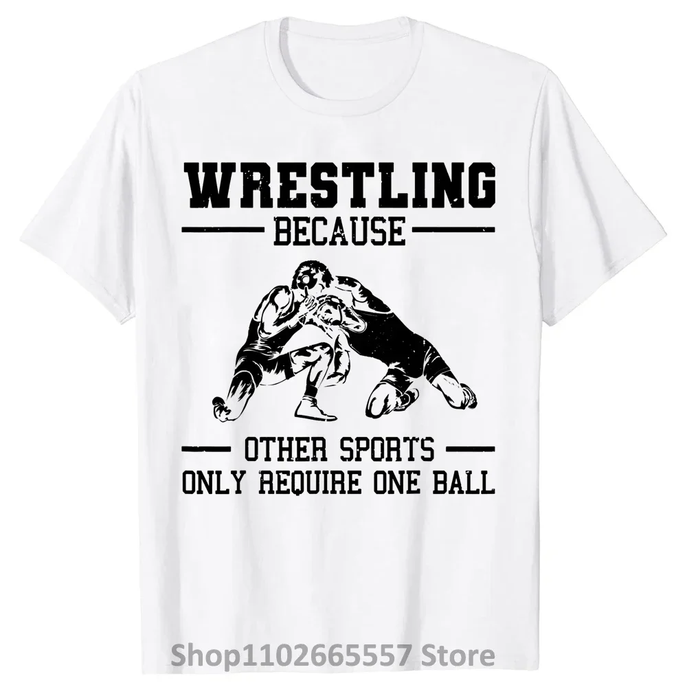 Wrestle Athletes Fashion Casual Print T Shirt Funny Wrestling Design For Men T-shirt Men Harajuku Sports Clothing Funny Tshirts