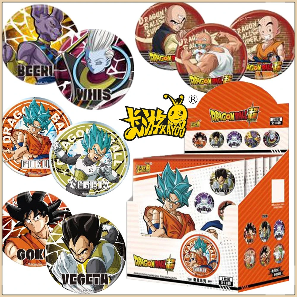 

New KAYOU TOEI ANIMATION Dragon Ball Periphery Pin Badge on Backpack Cartoon Brooch Pins for Clothes Accessories Boys Girls Gift