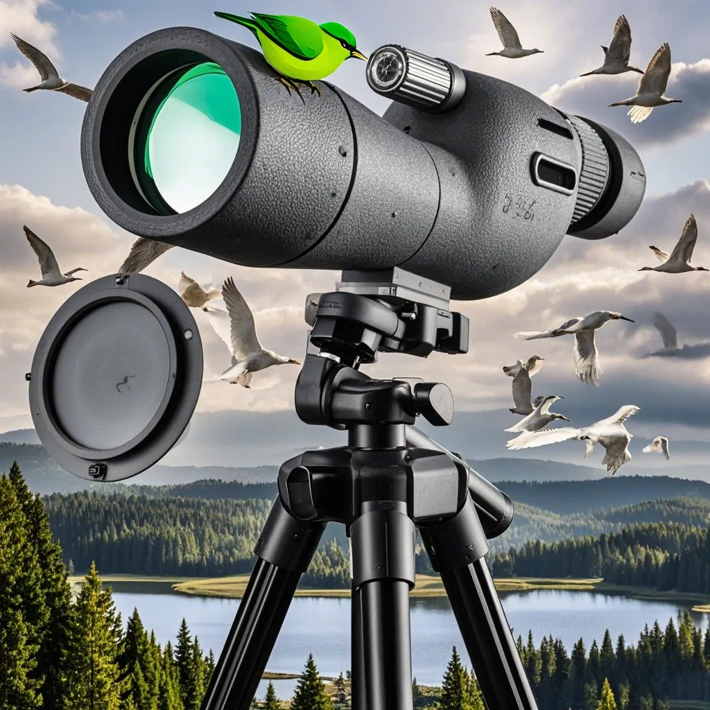 

Telescope Sight 25-75x60 Zoom Monocular Long Distance High Definition Watching Wildlife Viewing For Bird Lightweight Handheld