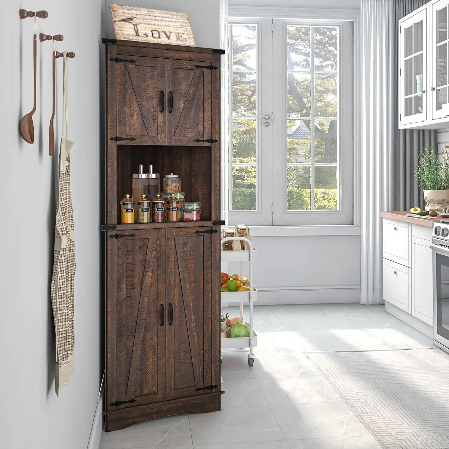 68" Farmhouse Corne…