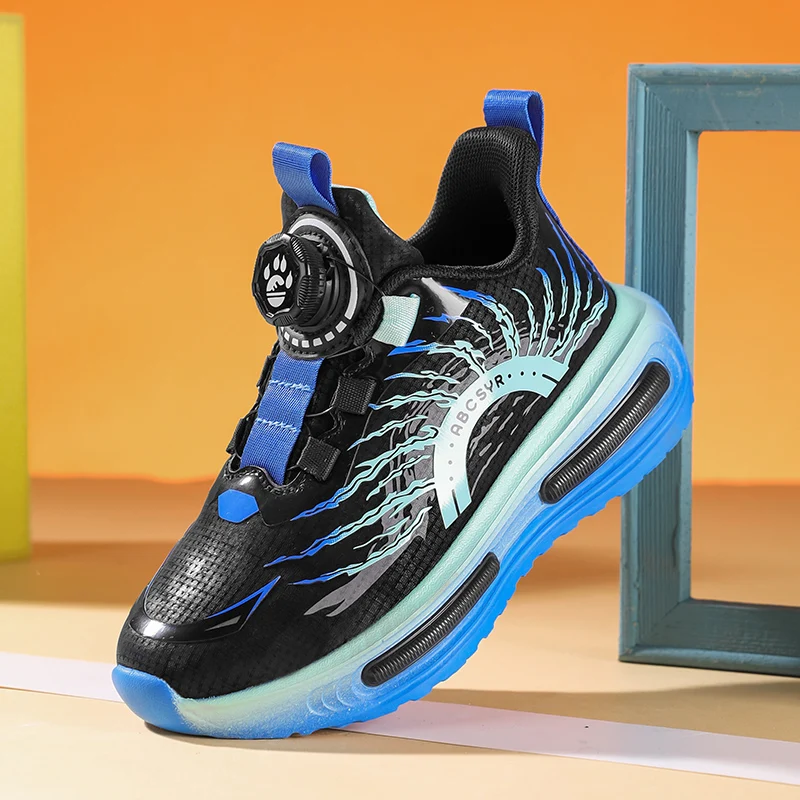 

Водонепроницаемые детские кожаные кроссовки для бега, уличные противоскользящие мягкие кроссовки для мальчиков и девочек, быстросохнущая прогулочная спортивная обувь