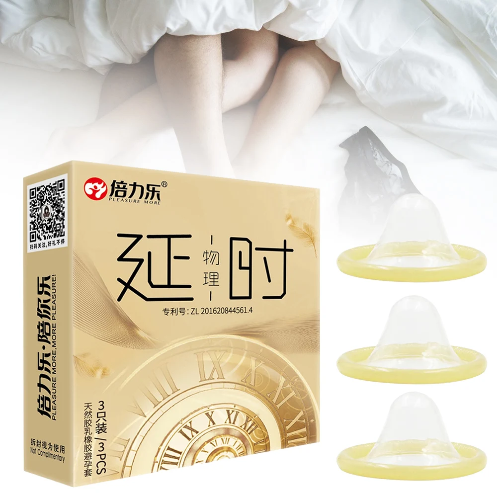 Thick Condom Penis Lasting Sleeves Adult Sex Toys For Men Durable Sensitively Thickened Extend Time Condoms Cock Sex Supplies