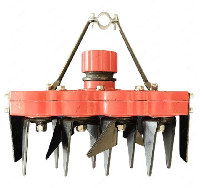 Aluminum Alloy Durable Strong Universal Tiller Weeder Transfer Attachment Brush Cutter Grass Trimmer 4 Blades Hoeing Machine