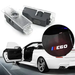 자동차 Led 도어 웰컴라이트 프로젝터 램프 2 개, 적합 차종: BMW F20 F25 F30 F10 F07 E60 E90 E92 E70 E71 용 E60 로고 자동차 액세서리