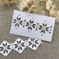 lace edge decoration Metal Cutting Dies Stencils Die Cut for DIY Scrapbooking Album Paper Card Embossing