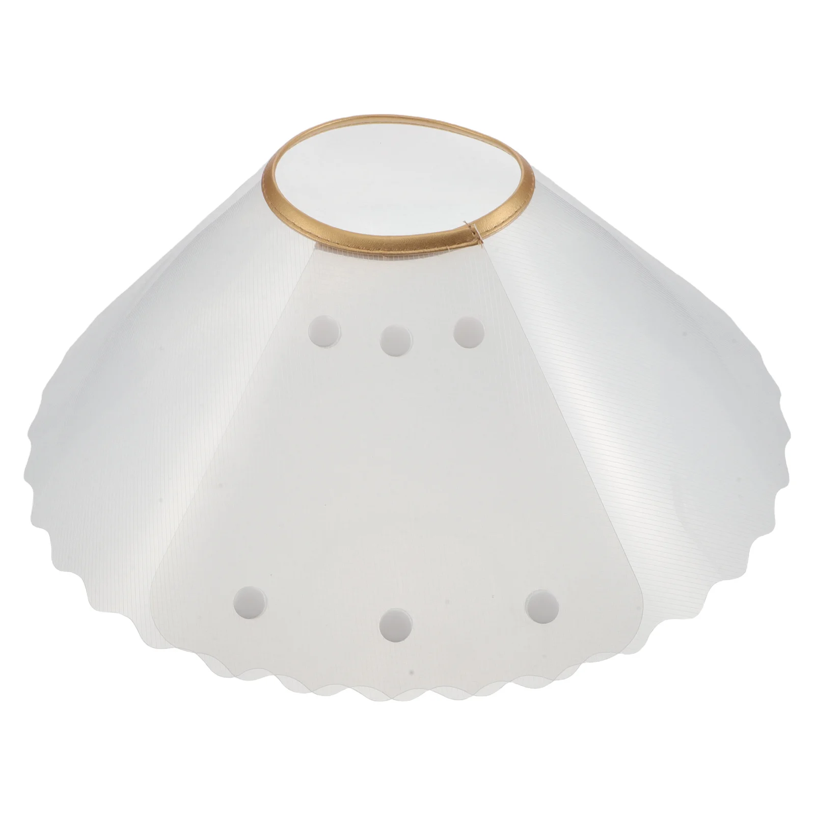 

Cat Dog Elizabethan Collar Adjustable Protective Cone Postoperative Recovery Anti-Licking Soft Transparent Pet Surgery Neck