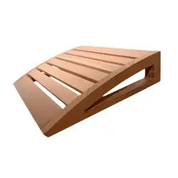Wooden Headrest Sauna Equipment Bathing Shower Room Indoor Head Support