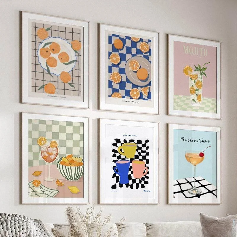 new-hand-painted-orange-fruit-illustration-poster-nordic-restaurant-decor-canvas-art-modern-decorative-painting-frame-included