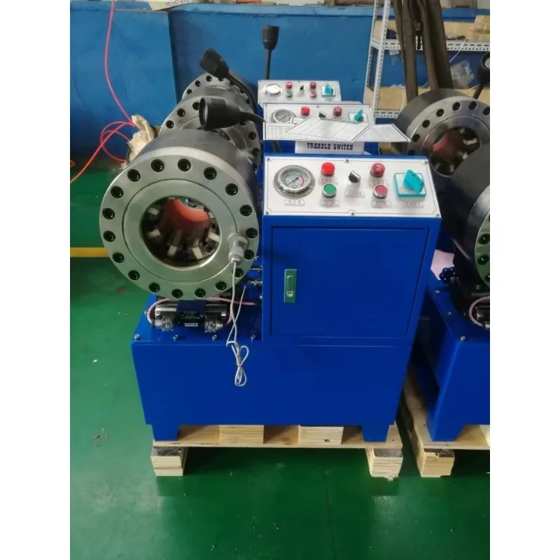CE ISO DX68 Dx69 1/8-2'' Inches 11set Free Dies Piston Hydraulic Hose Press Crimping Machine