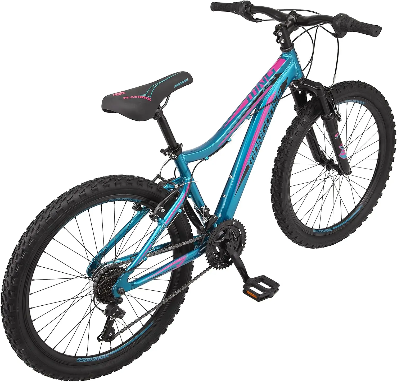 21-Speed Hardtail Mountain Bike, 24 to 29-Inch Wheels, for Men Women Boys and Girls, Front Suspension, 14.5 to 18-Inch Aluminum