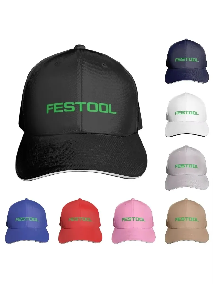 

Бейсбольная кепка с принтом Festool, летние регулируемые шляпы дальнобойщика, всесезонные мужские и женские солнцезащитные шляпы, уличные кепки для гольфа, спортивные походные кепки, шляпа для папы