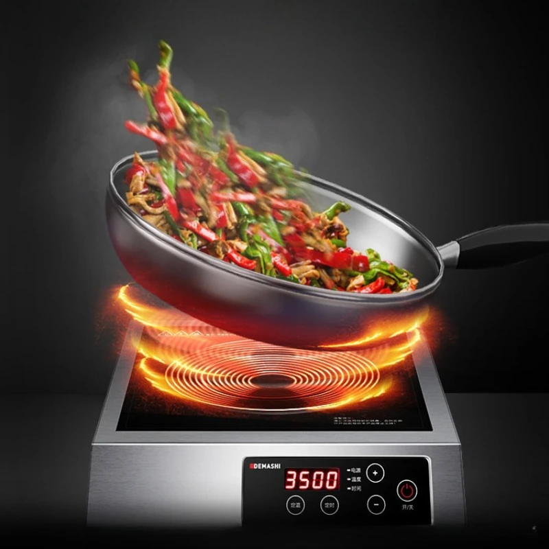 3500W High Power Commercial Induction Cooker Flat Electric Magnetic Stove
