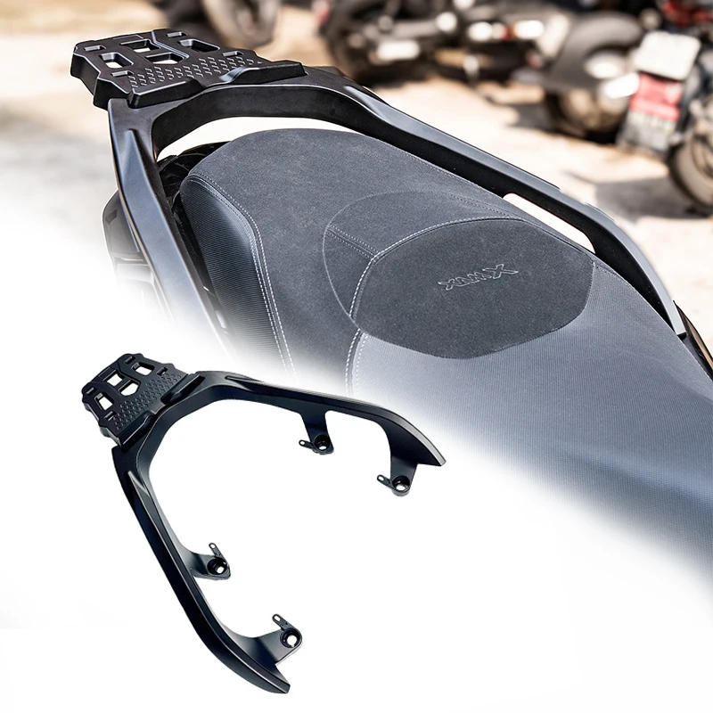 

2025 New Motorcycle Rear Luggage Rack Compatible For Yamaha XMAX300 17-24 Rear Tail Storage Rack Top Box Holder Support Bracket