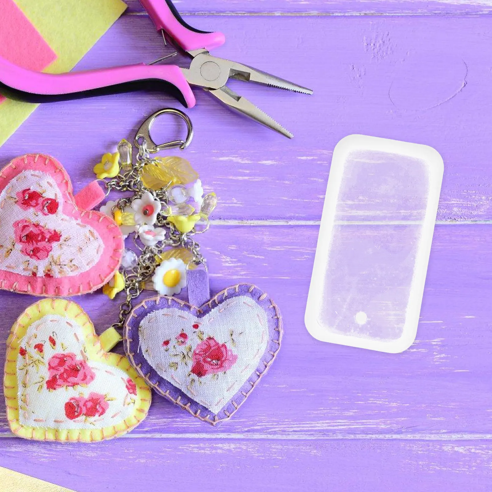 

20 шт. силиконовых форм для эпоксидной смолы: для изготовления украшений, подвесок, брелоков и ожерелий