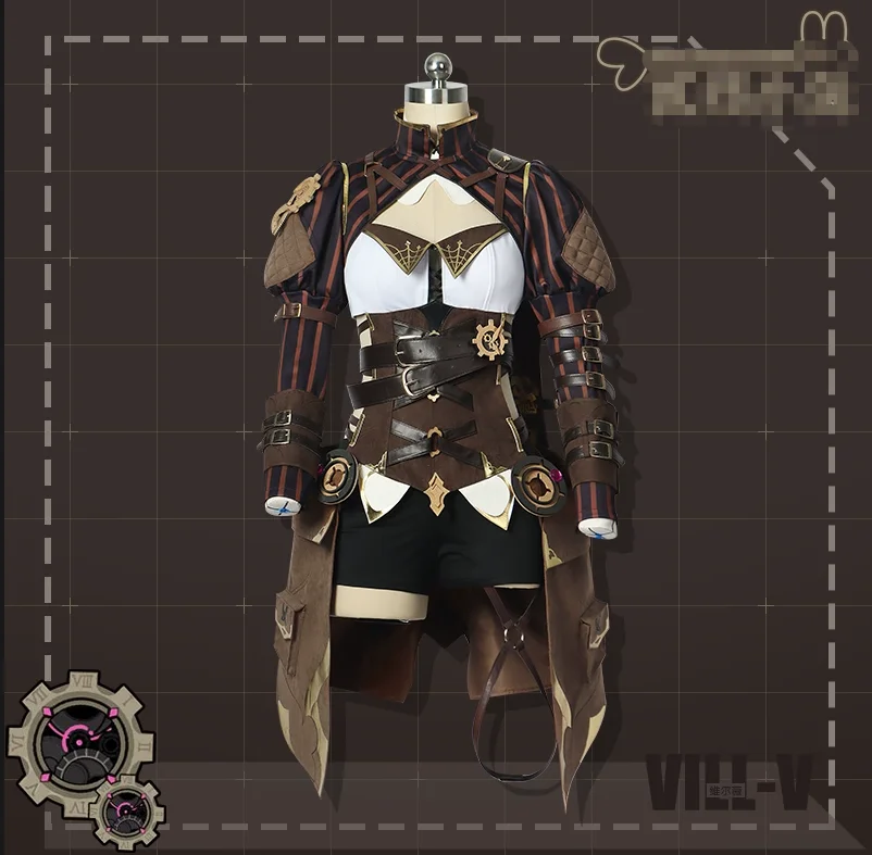 COWOWO Honkai Impact 3rd Vill V Cosplay Costume Cos Game Anime Party Uniform Hallowen Play Role Clothes Clothing