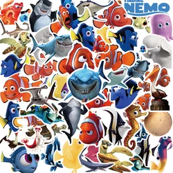 50PCS Cute Disney Finding Nemo Stickers for Kids Nemo Marlin Dory Cartoon Decals Toys Graffiti Laptop Phone Kawaii Sticker Packs