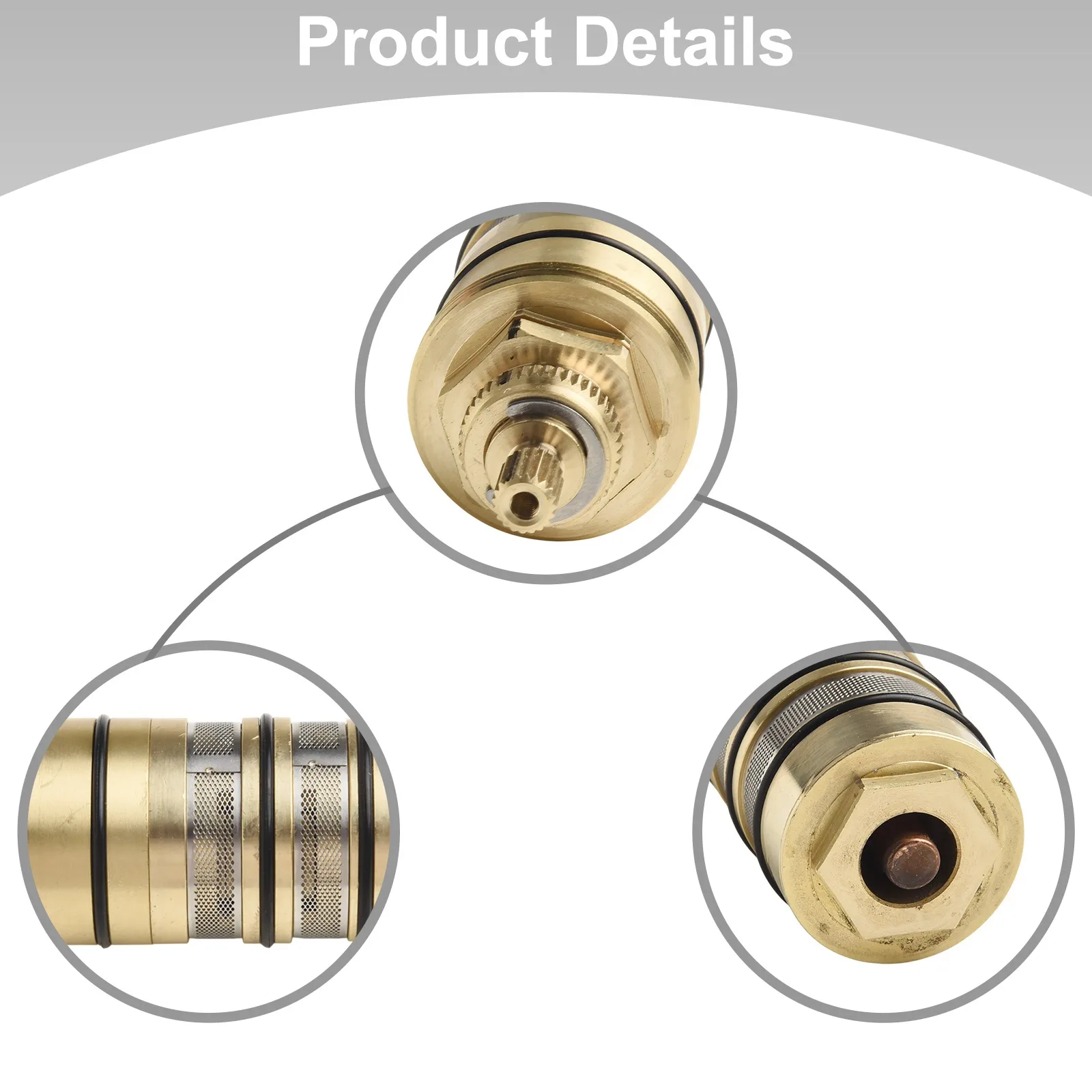

Решение для вашего проекта по ремонту или обновлению ванной комнаты: Комплект для замены термостатического картриджа Exact Temp 130156 34
