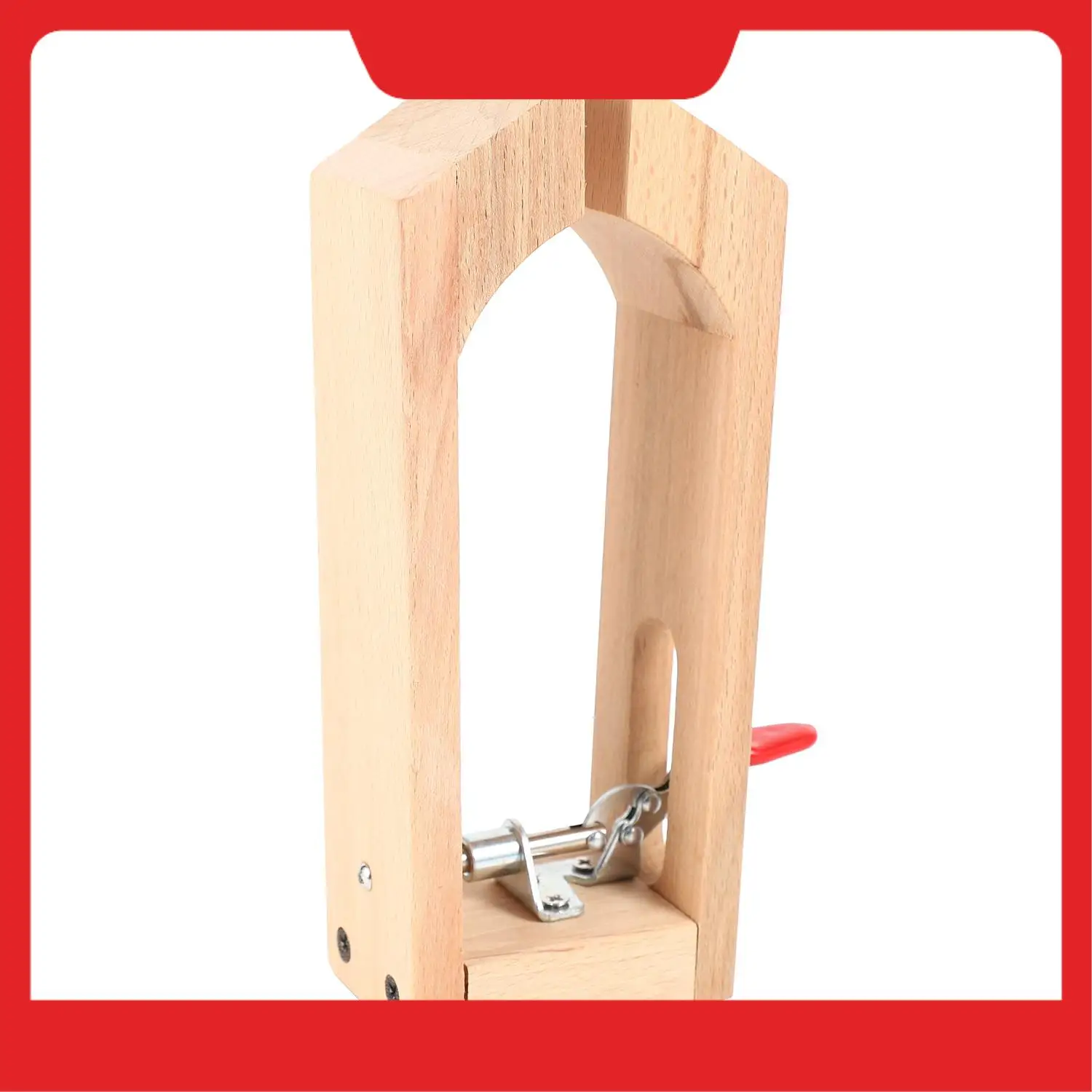 Leather Craft Retaining Clip Wood Tools Hand Tool Set Table Desktop Stitching Sewing Lacing Pony Horse Clamp Tools