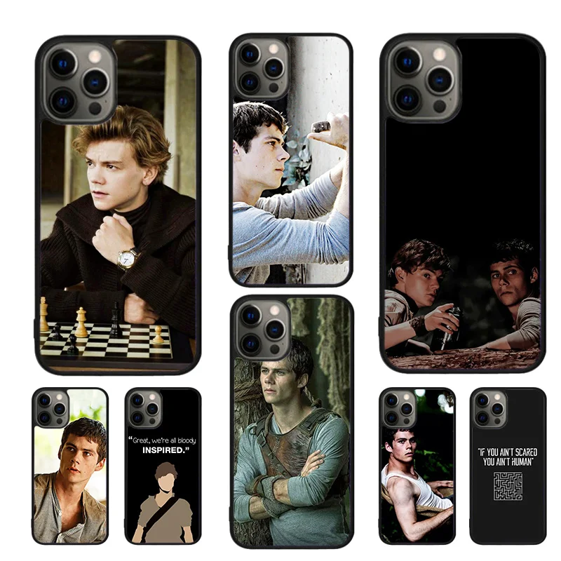 The Maze Runner Thomas Sangster Dylan Phone Case For iPhone 16 15 14 11 12 13 Pro  XR XS MAX Plus coque Cover Shell